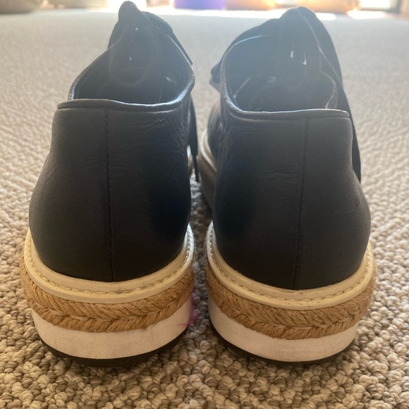 leather tassel platform loafers - Picture 3 of 5